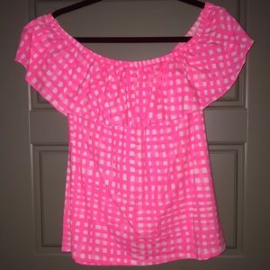 Lilly Pulitzer off the shoulder top